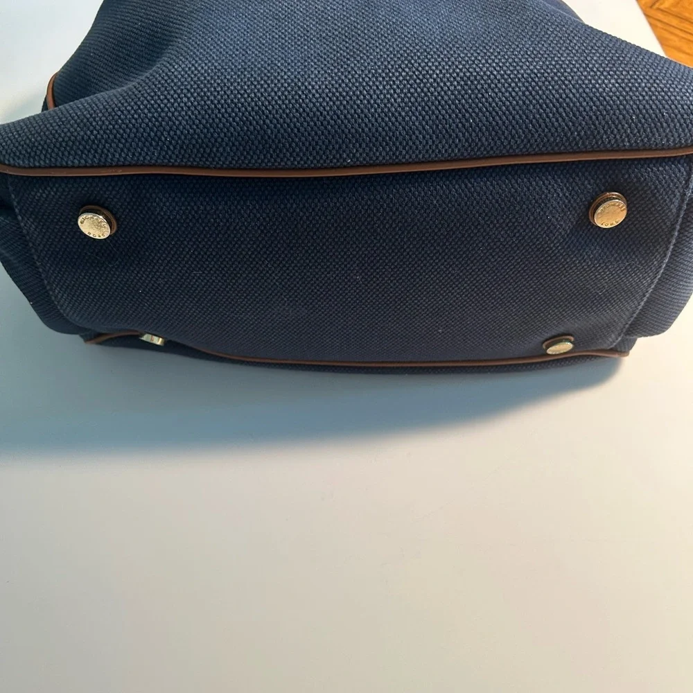 Michael Kors Brand New Bag Navy Blue and Tan - Picture 8 of 10
